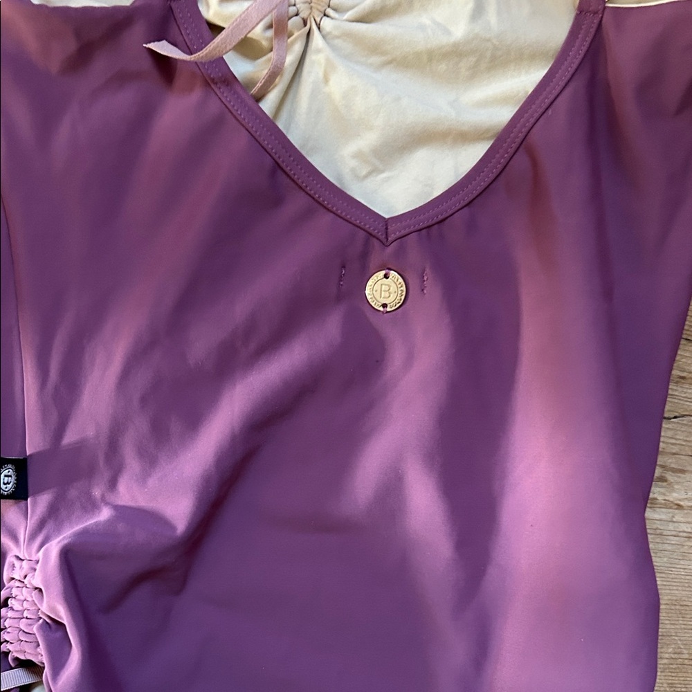 BODILE KARINA LEOTARD | ECOSCULPT, Mexican Rose, S/M - Picture 5 of 5